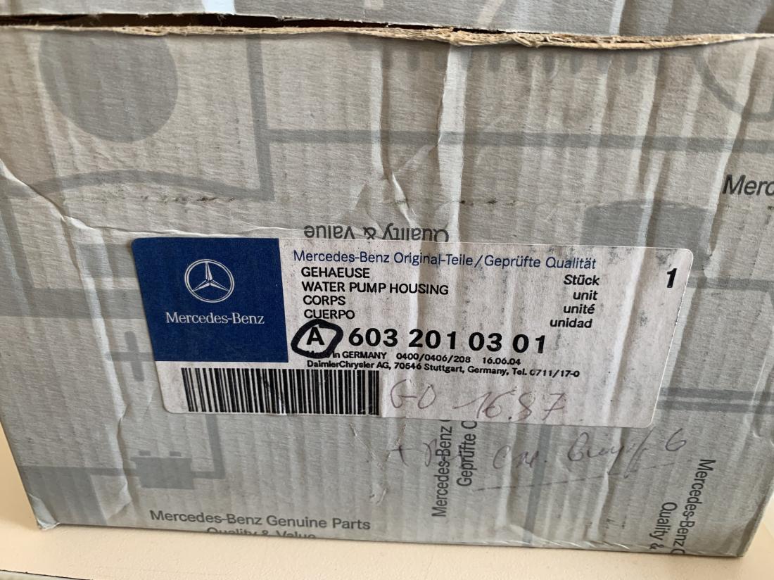 Купити Корпус насоса водяного оригінал до Tesla | A6032010301